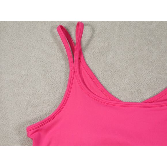 Danskin Womens Pink Scallop Crop Tank Size L - Picture 6 of 11